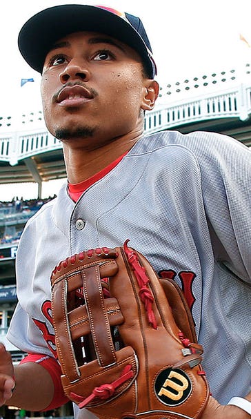 Mookie Betts lost track of the outs, Farrell wasn't happy
